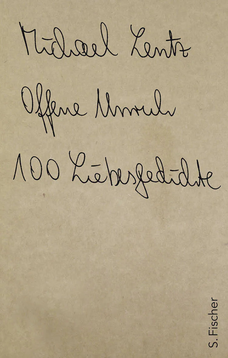 Buchcover von 'Offene Unruh' - Gebundene Ausgabe von Michael Lentz