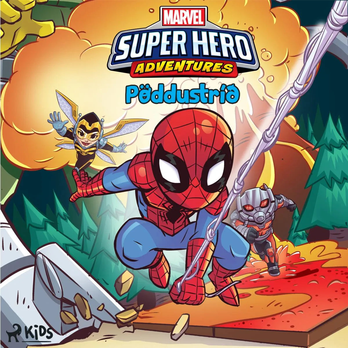 Cover: Ofurhetjur í ævintýrum - Pöddustríð (Hörbuch Download) von Marvel