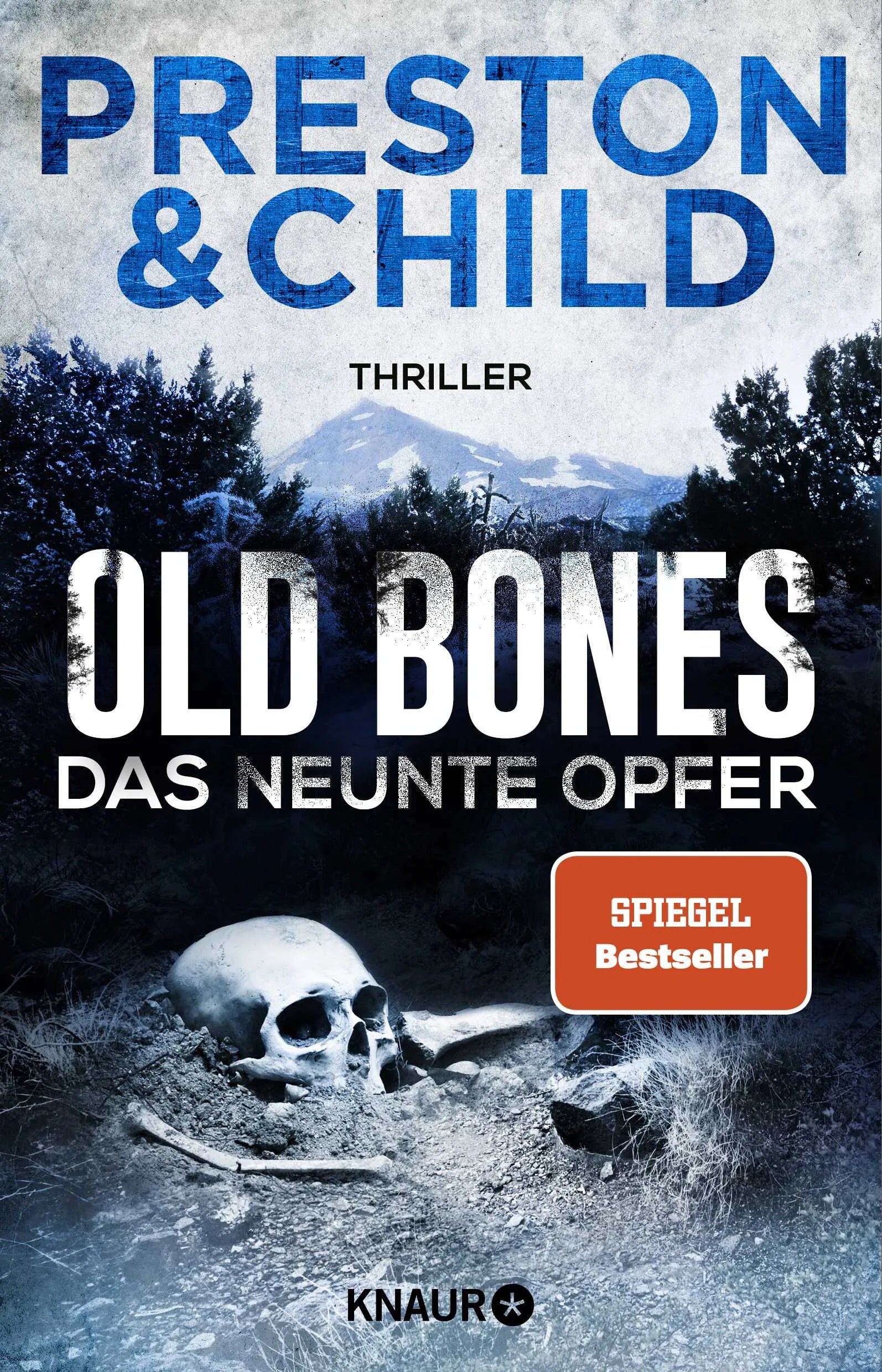 Buchcover von 'Old Bones - Das neunte Opfer' - Paperback von Douglas Preston