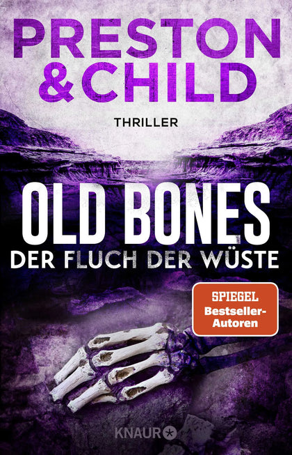 Buchcover von 'Old Bones – Der Fluch der Wüste' - Paperback von Douglas Preston