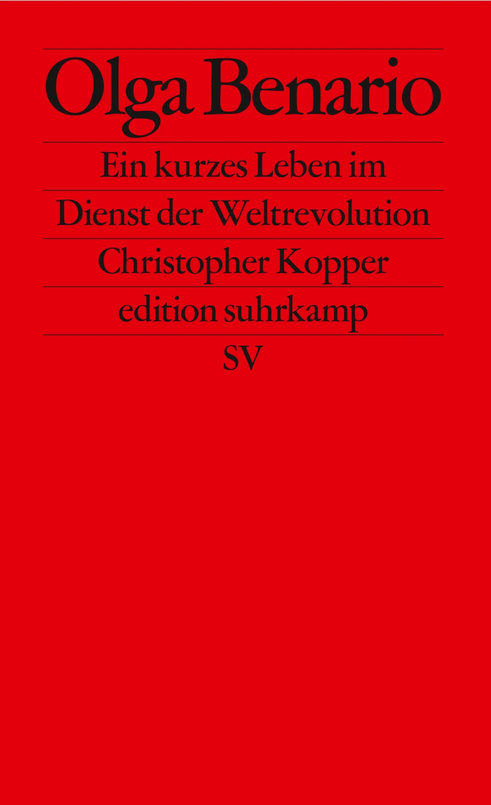 Cover: Olga Benario (E-Book) von Christopher Kopper