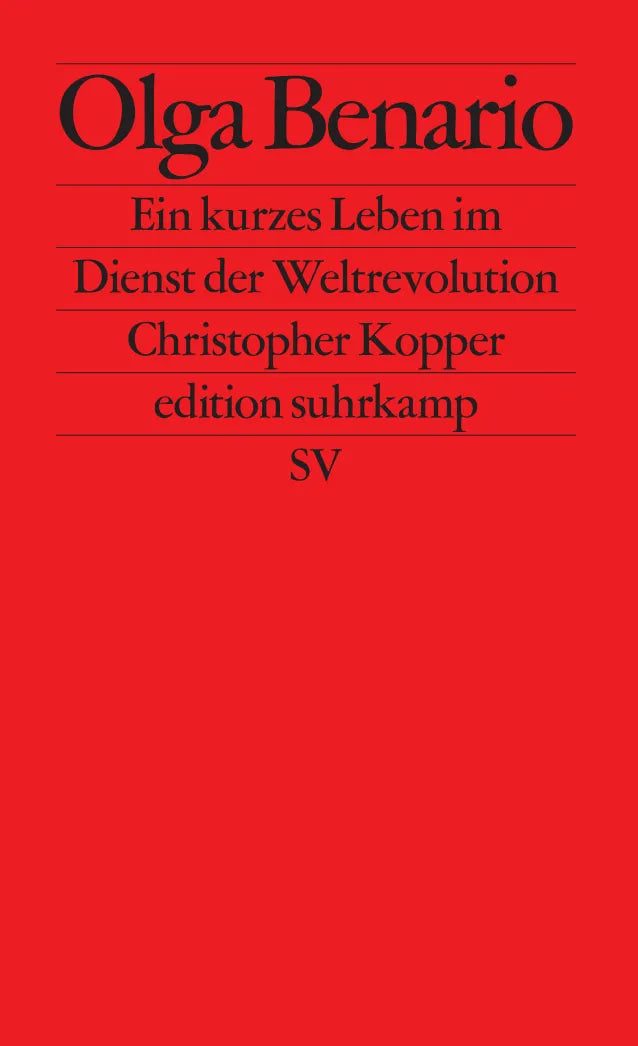 Buchcover von 'Olga Benario' - Taschenbuch von Christopher Kopper