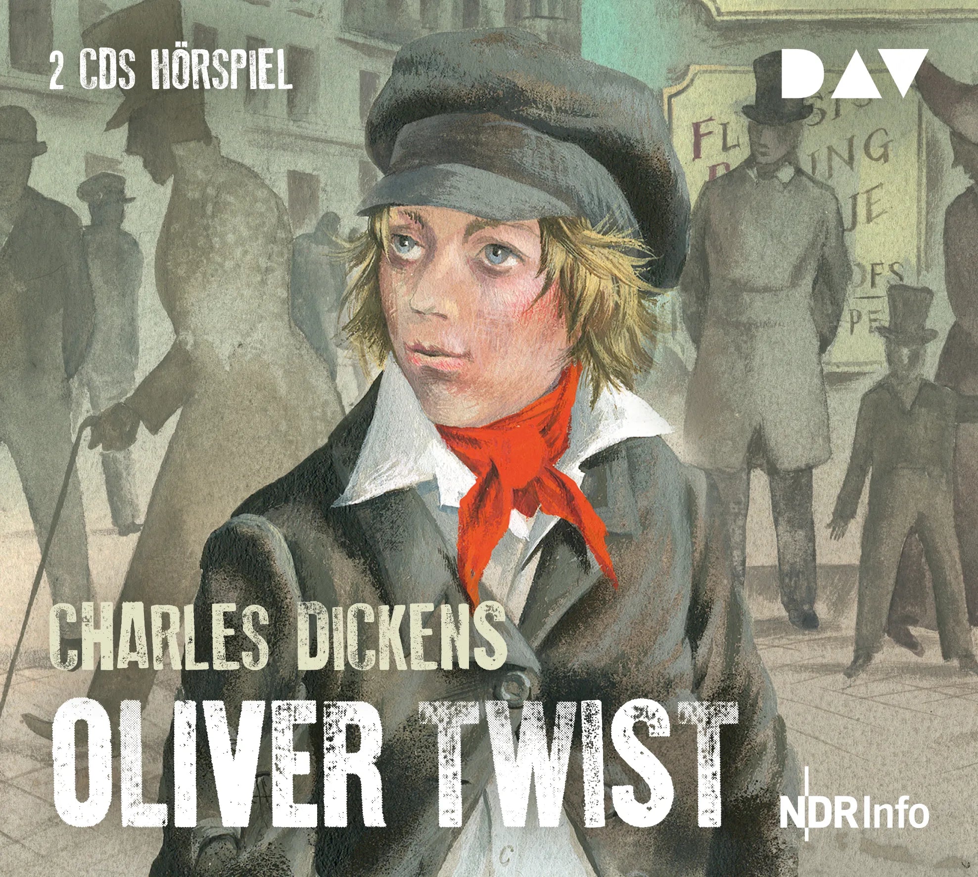 Buchcover von 'Oliver Twist' - Hörbuch (CD) von Charles Dickens