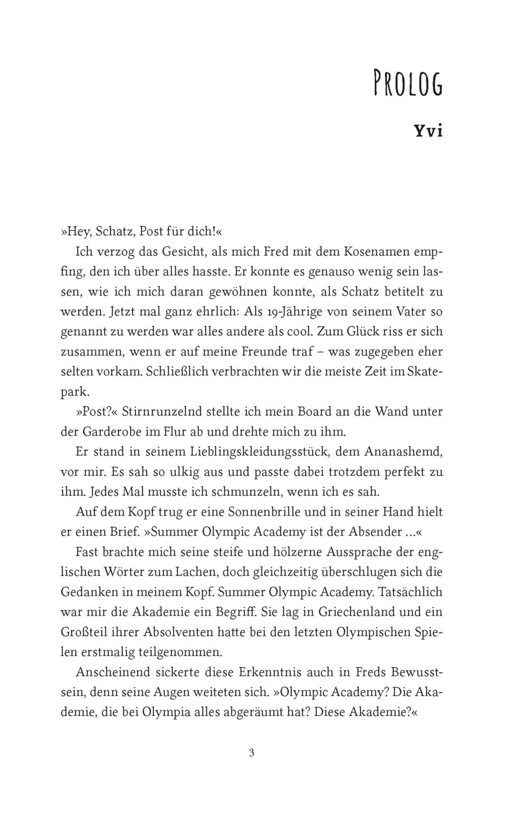 Abbildung von 'Olympic Academy 1: Yvi & Nick'
