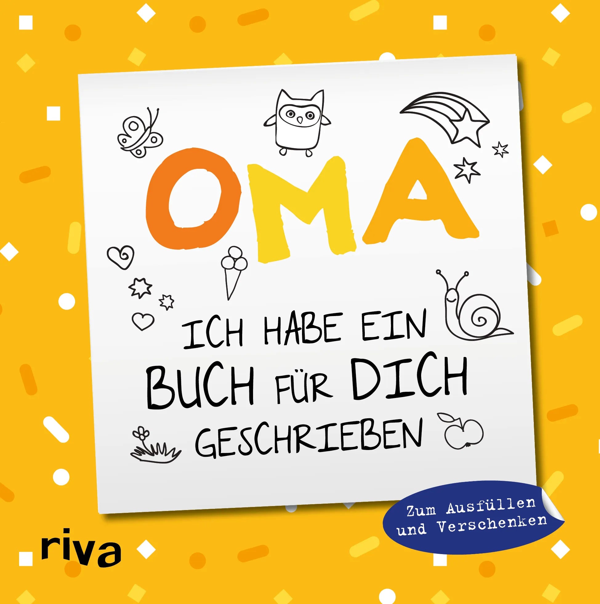 Buchcover von 'Oma, ich habe ein Buch für dich geschrieben – Version für Kinder' - Gebundene Ausgabe von Emma Sonnefeldt