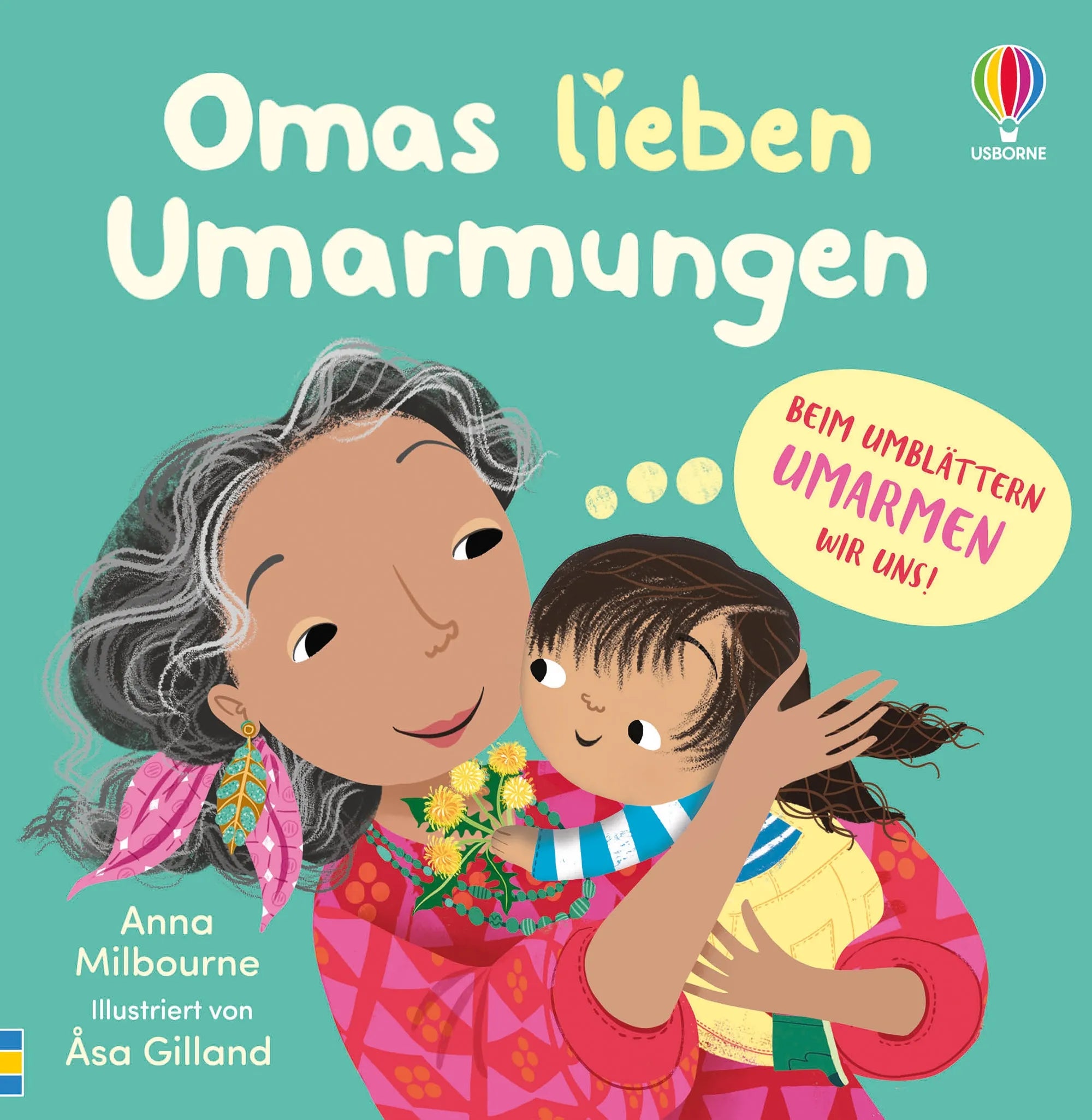 Cover: Omas lieben Umarmungen (Hardcover) von Anna Milbourne