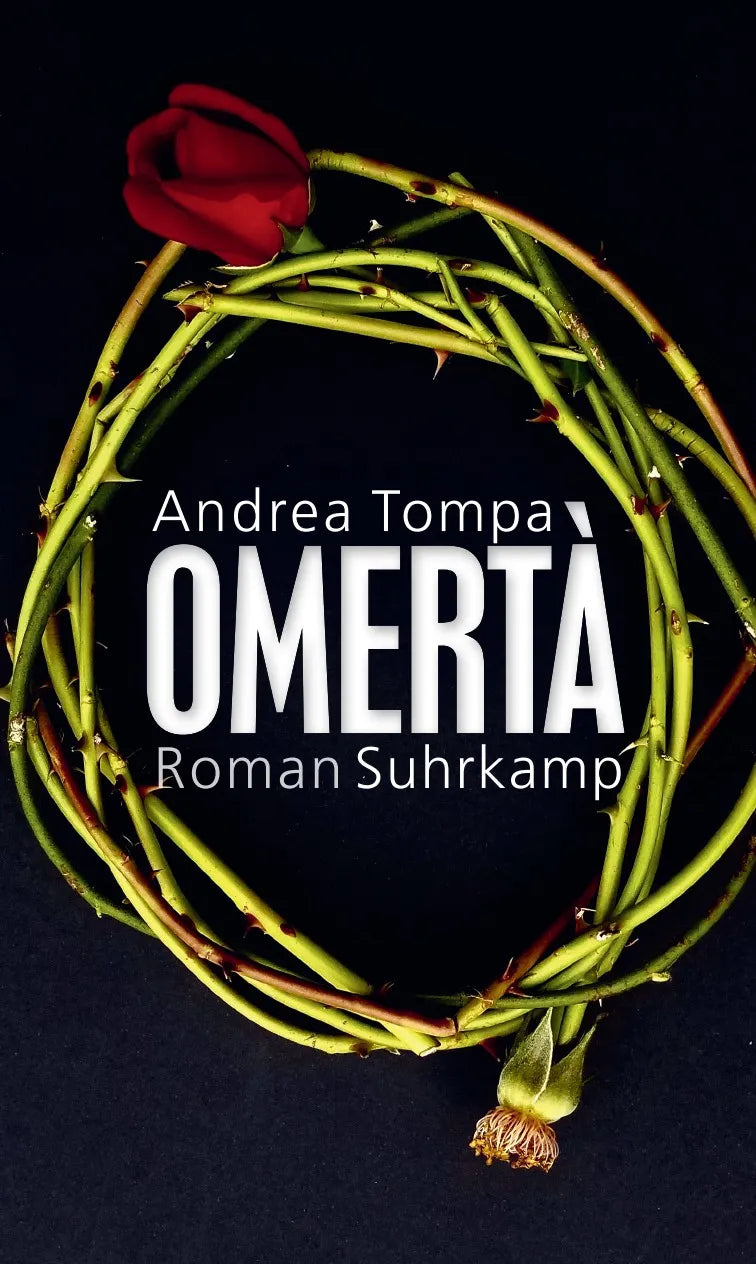 Buchcover von 'Omertà' - Gebundene Ausgabe von Andrea Tompa