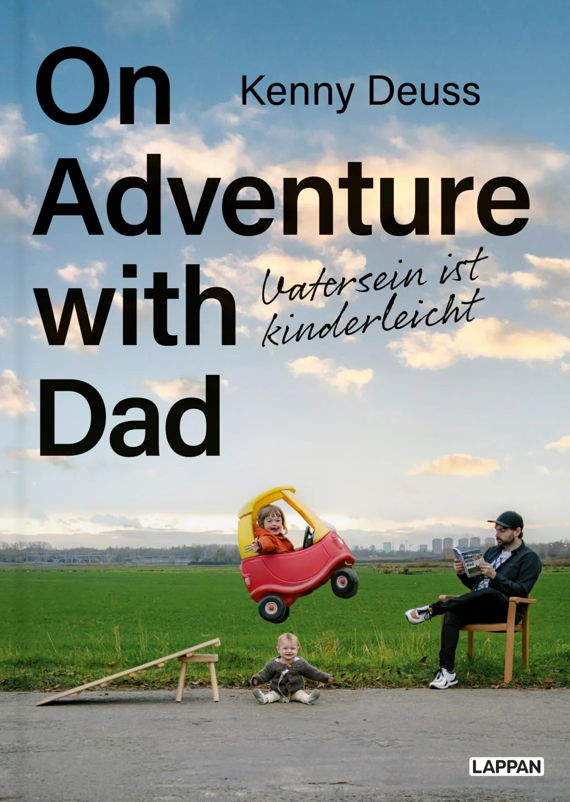 Buchcover von 'On Adventure with Dad' - Gebundene Ausgabe von Kenny Deuss