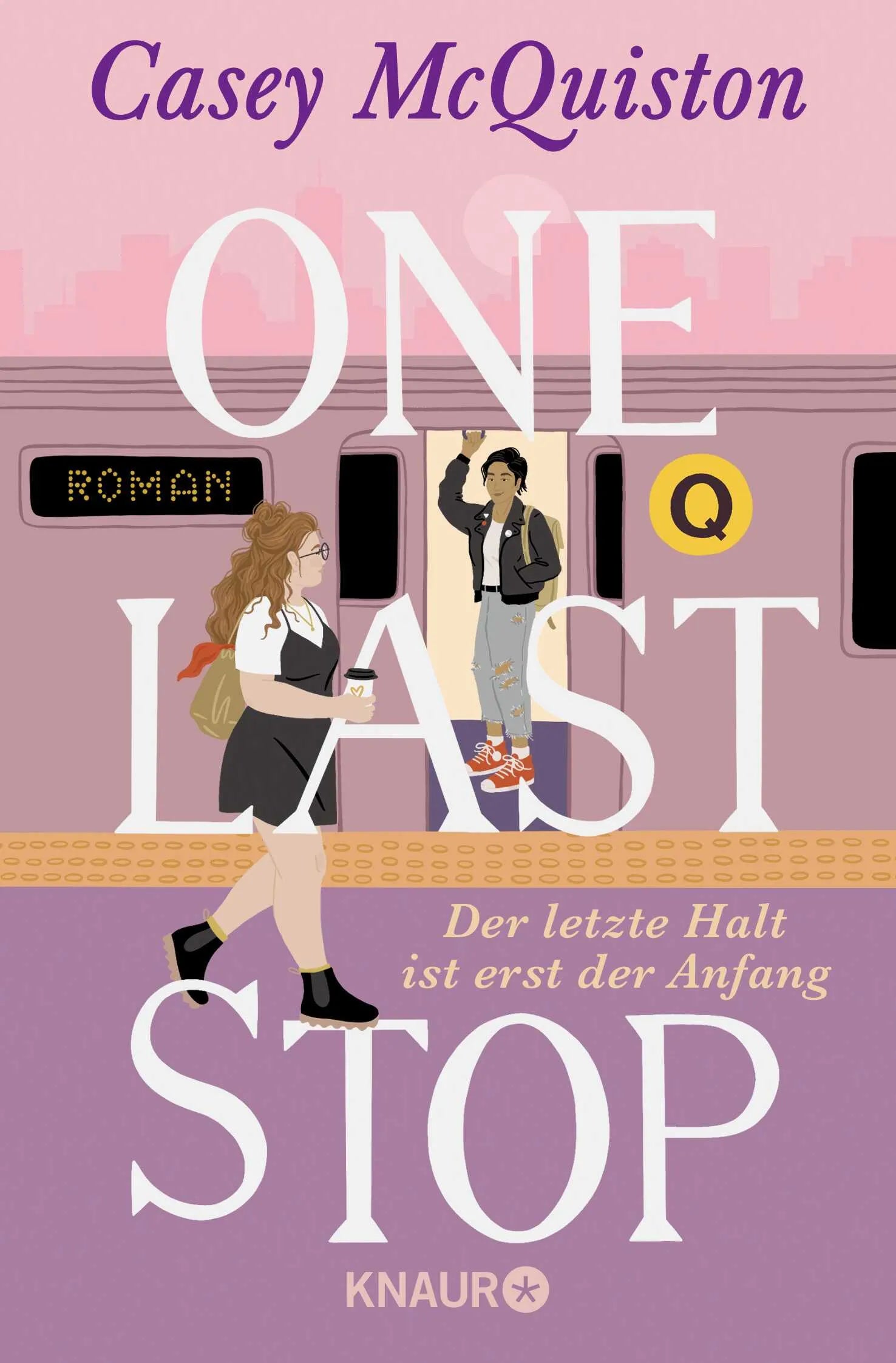 Buchcover von 'One Last Stop' - Taschenbuch von Casey McQuiston