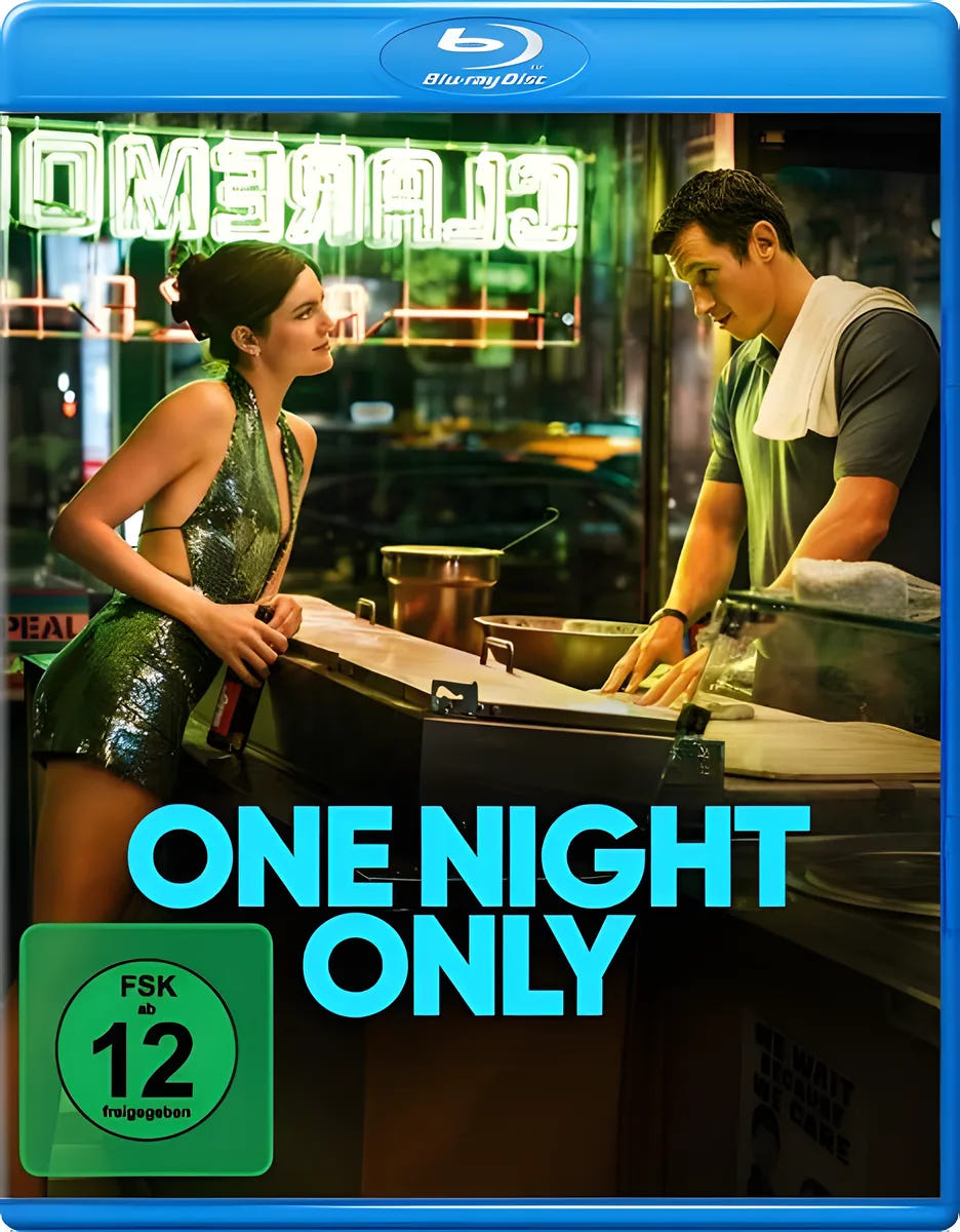 Blu-ray-Cover: One Night Only. Regie: Will Gluck