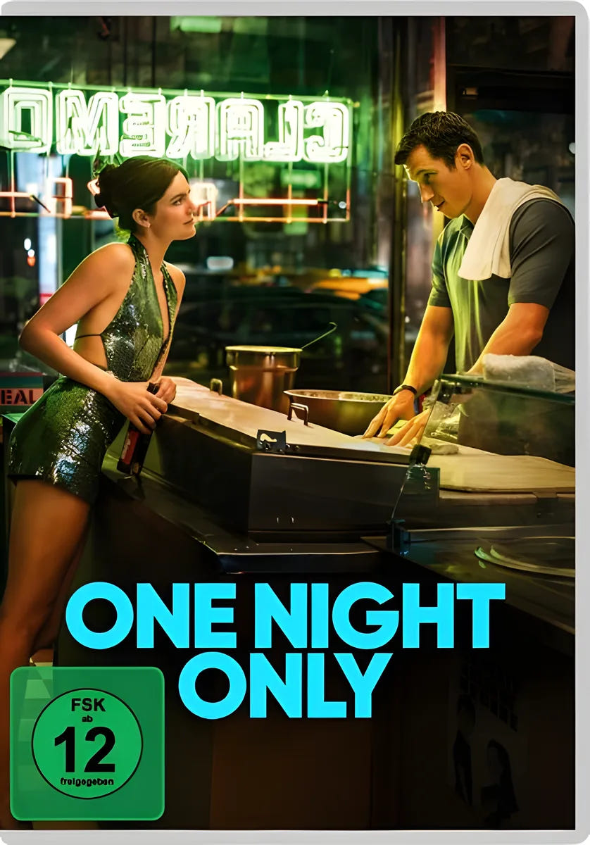 DVD-Cover: One Night Only. Regie: Will Gluck