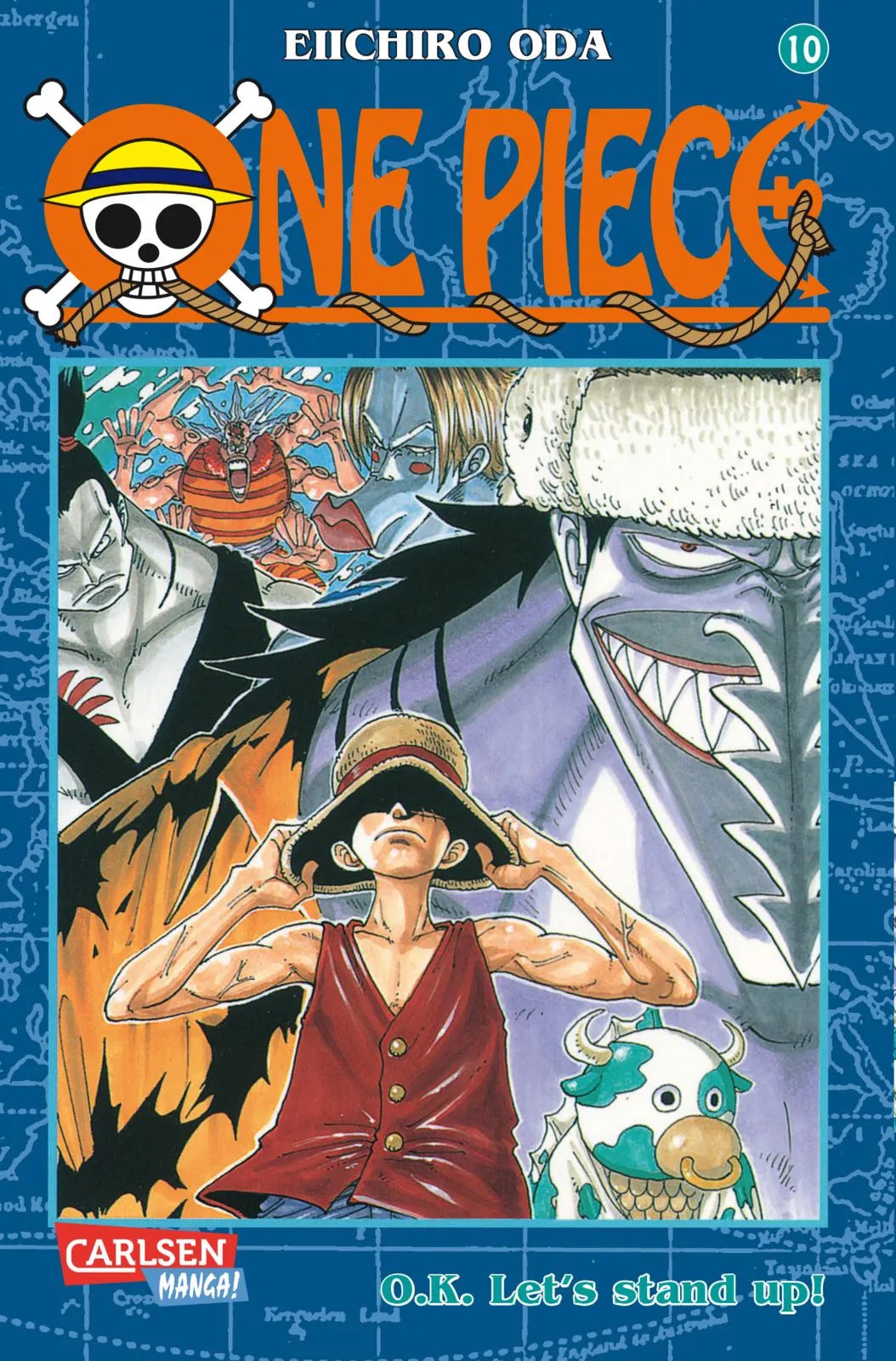 Buchcover von 'One Piece 10' - Taschenbuch von Eiichiro Oda