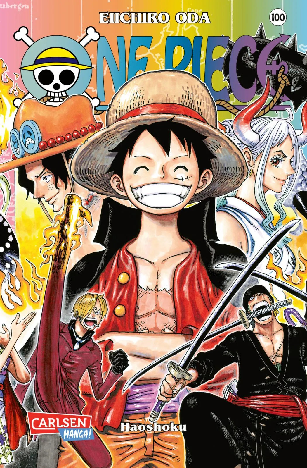 Buchcover von 'One Piece 100' - Taschenbuch von Eiichiro Oda