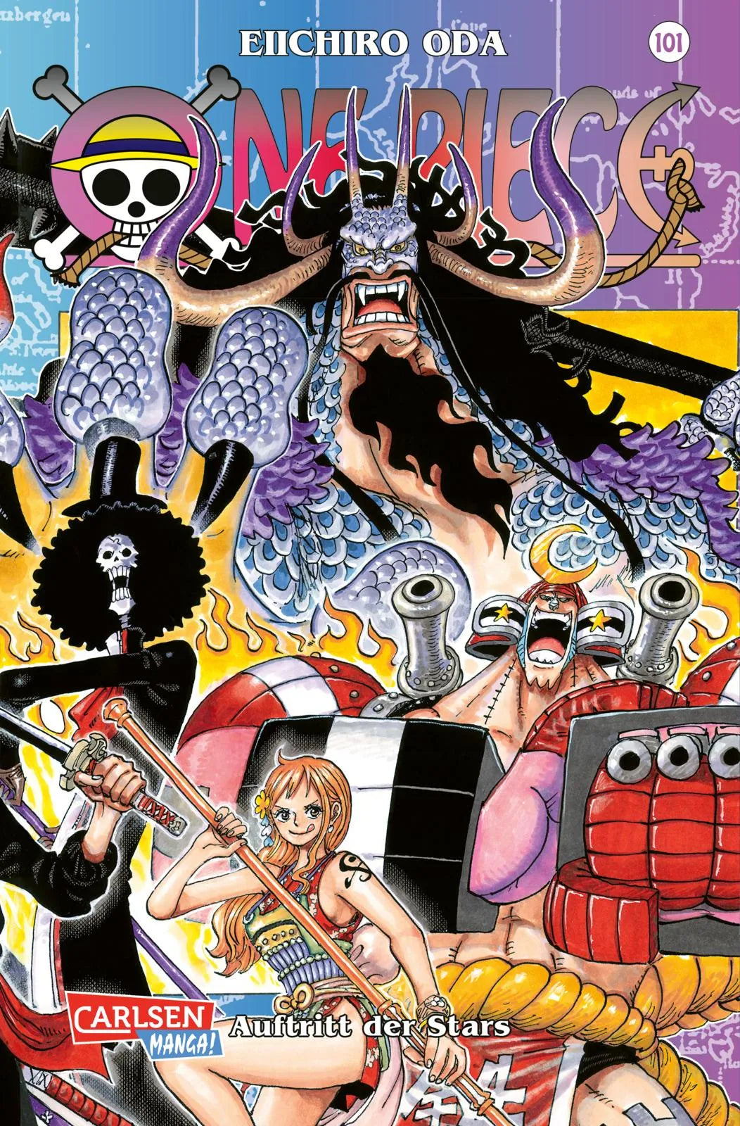 Buchcover von 'One Piece 101' - Taschenbuch von Eiichiro Oda