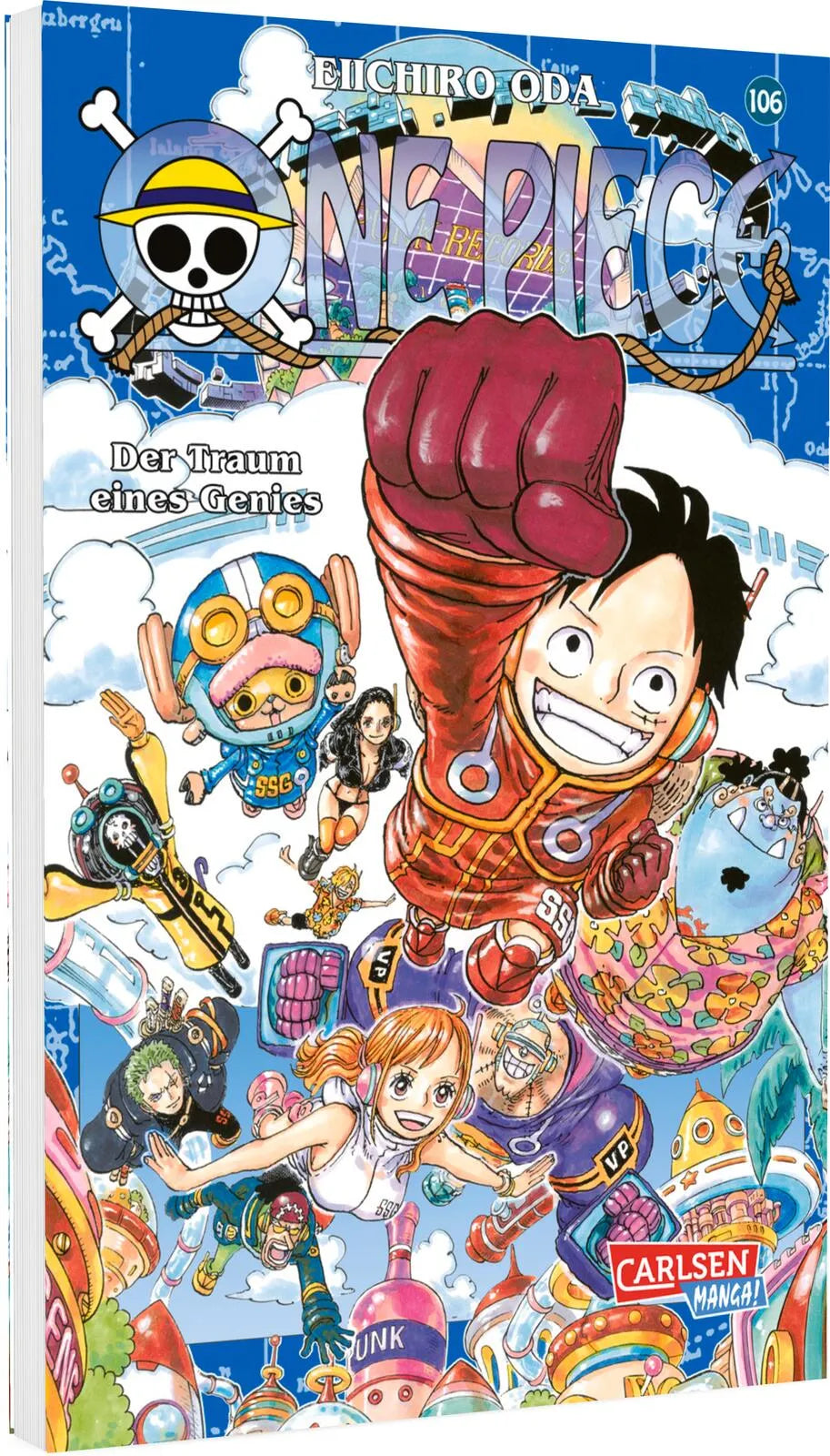Buchcover von 'One Piece 106' - Taschenbuch von Eiichiro Oda