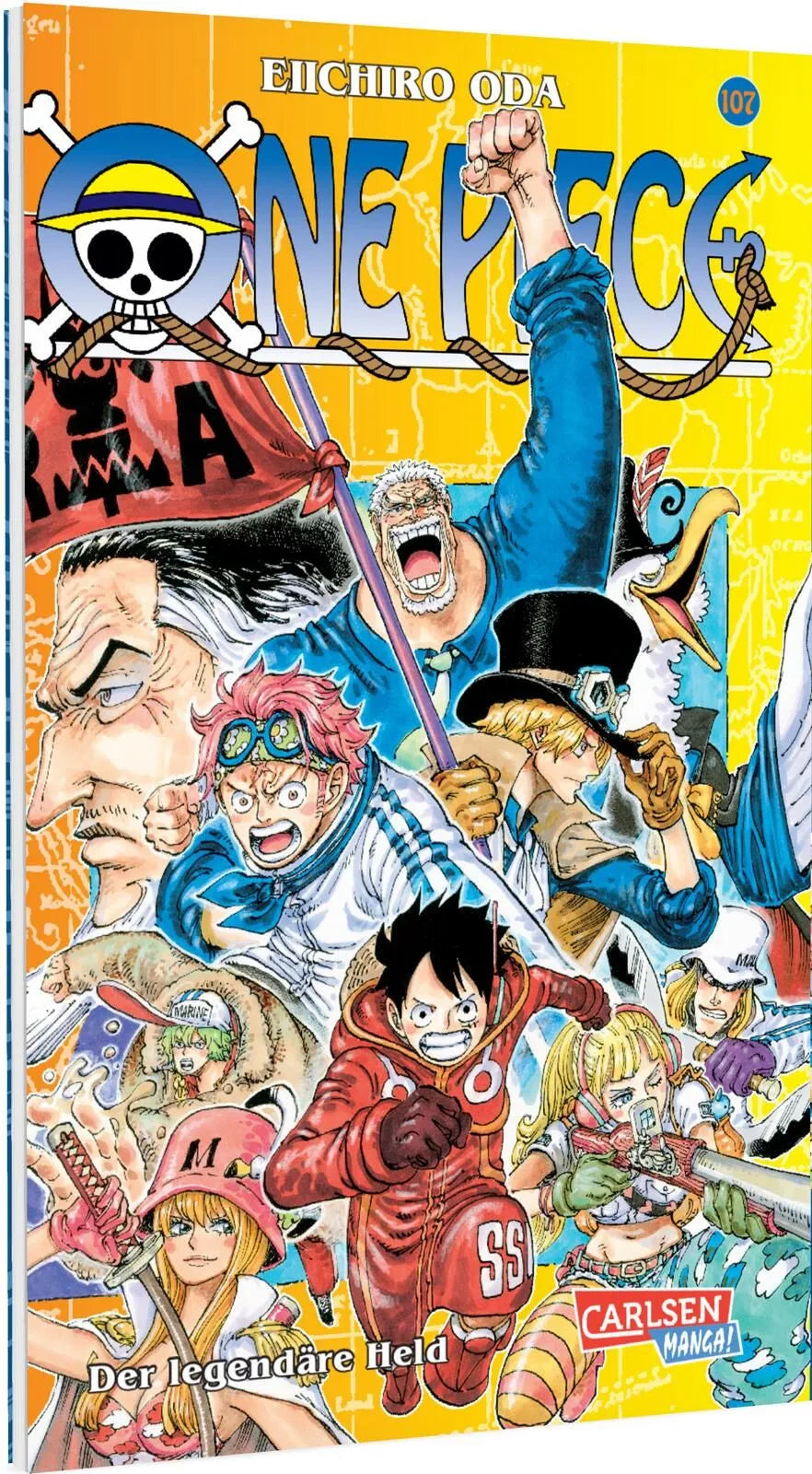 Cover: One Piece 107 (Taschenbuch) von Eiichiro Oda