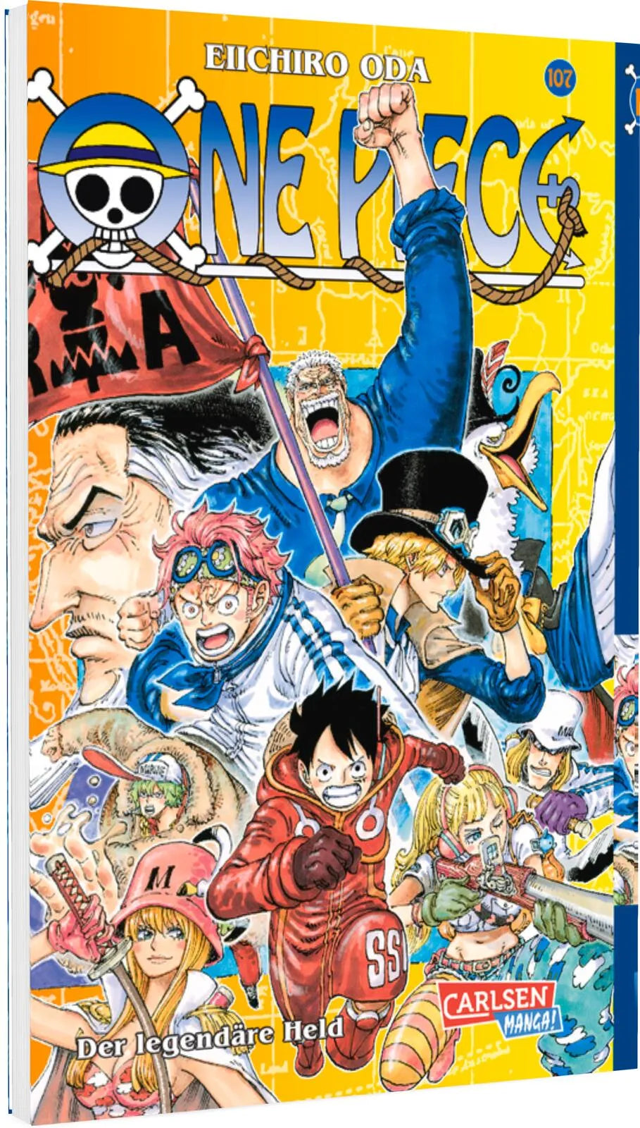 Buchcover von 'One Piece 107' - Taschenbuch von Eiichiro Oda