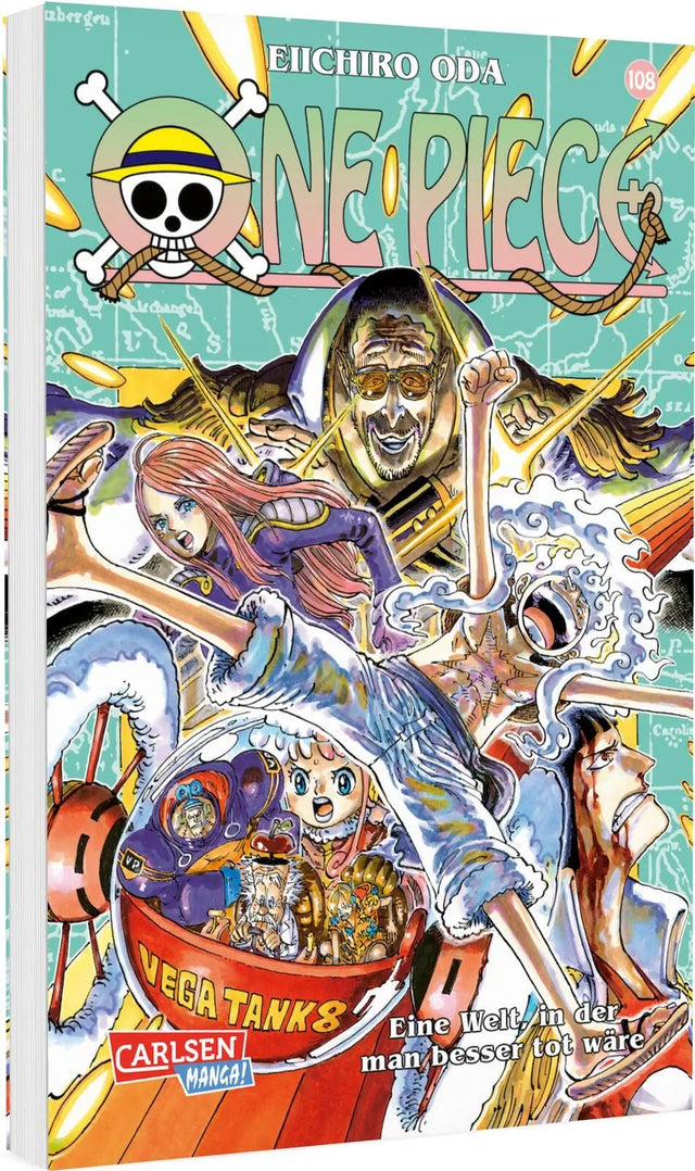 Cover: One Piece 108 (Taschenbuch) von Eiichiro Oda