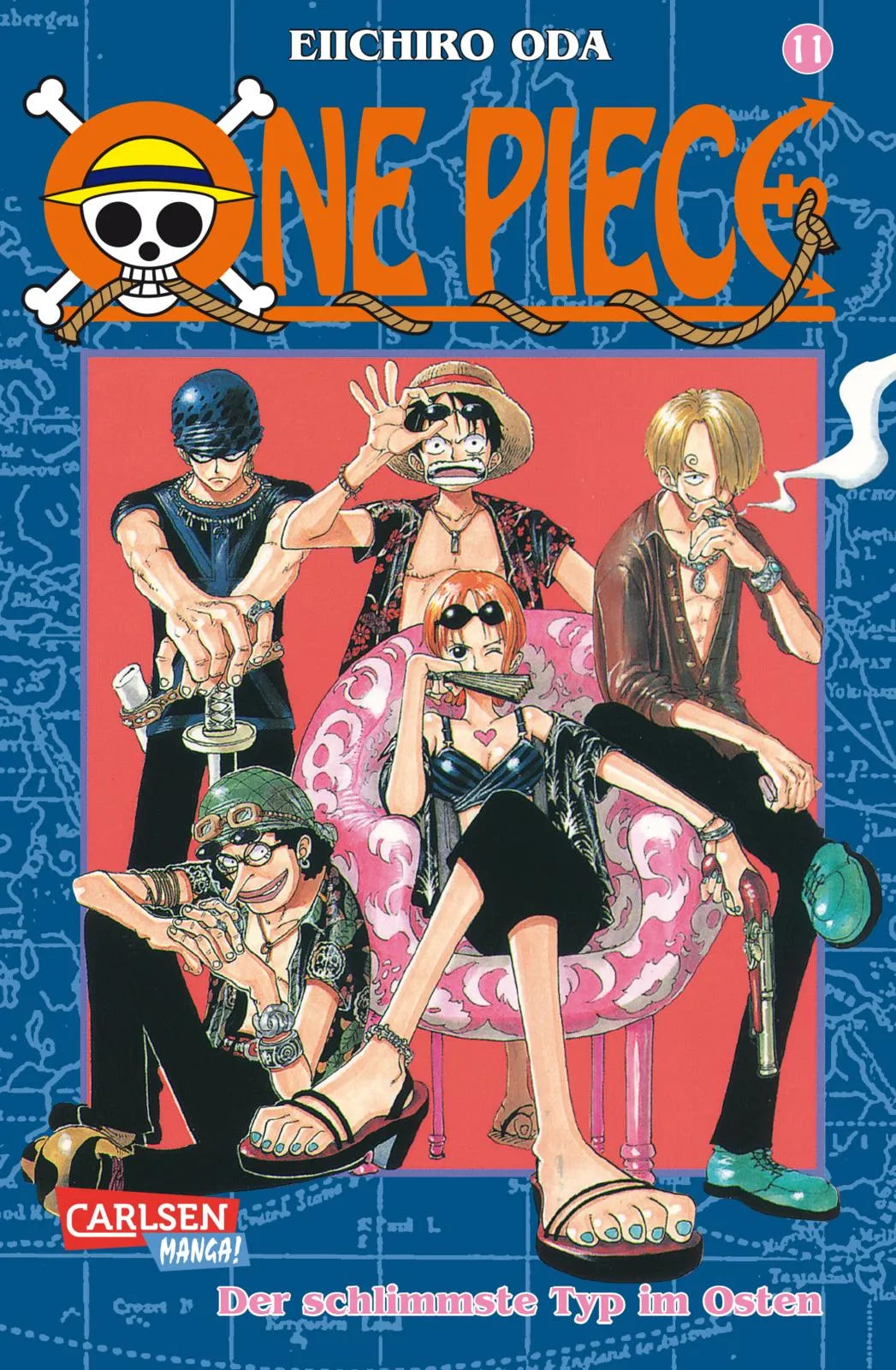 Buchcover von 'One Piece 11' - Taschenbuch von Eiichiro Oda