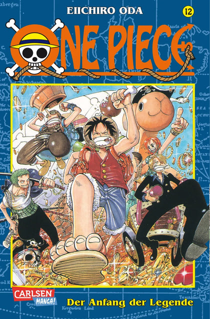 Buchcover von 'One Piece 12' - Taschenbuch von Eiichiro Oda