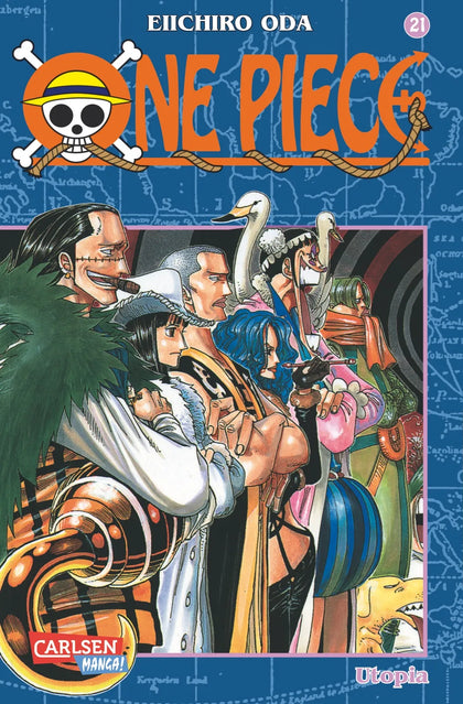 Buchcover von 'One Piece 21' - Taschenbuch von Eiichiro Oda