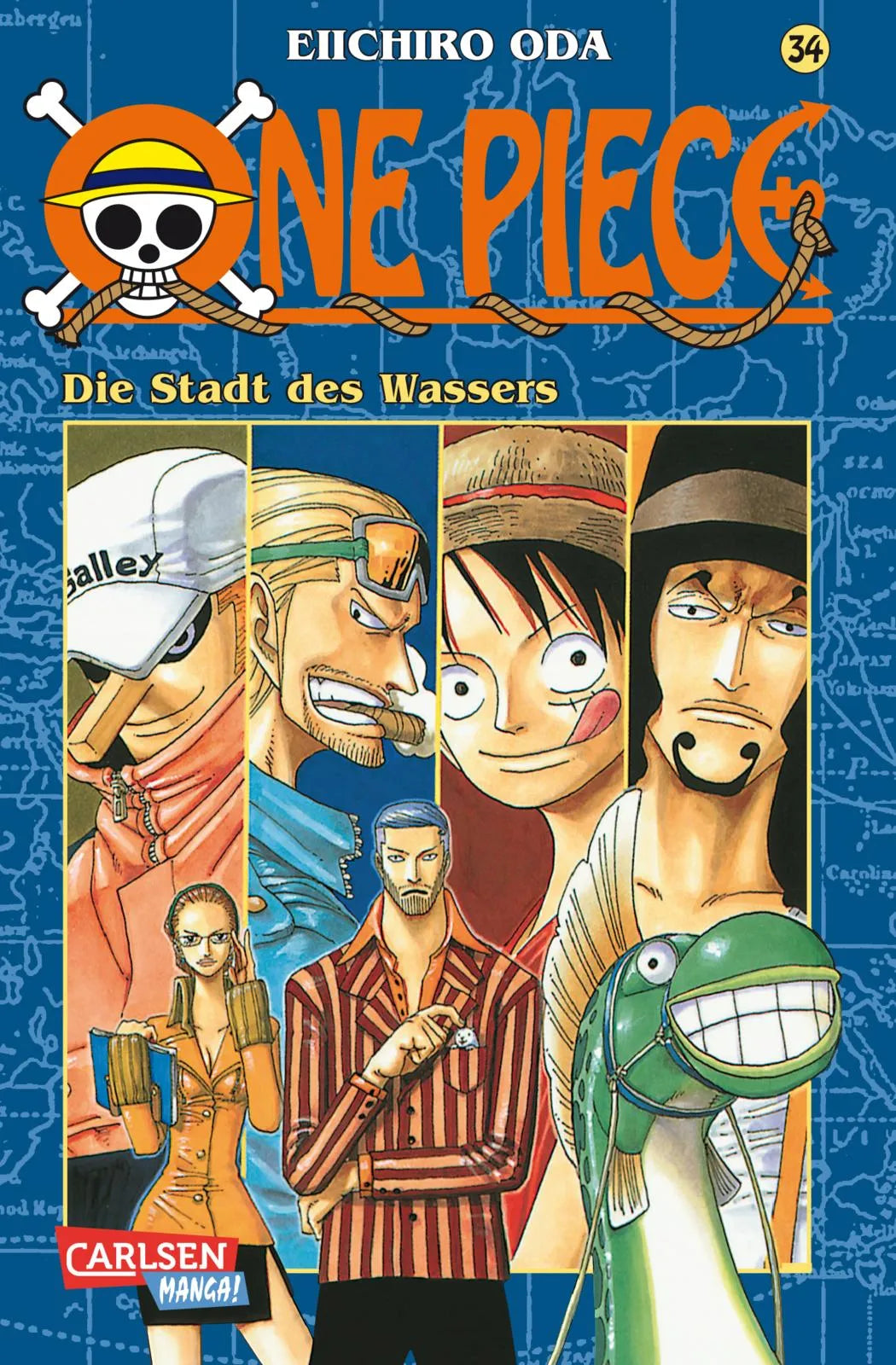 Buchcover von 'One Piece 34' - Taschenbuch von Eiichiro Oda