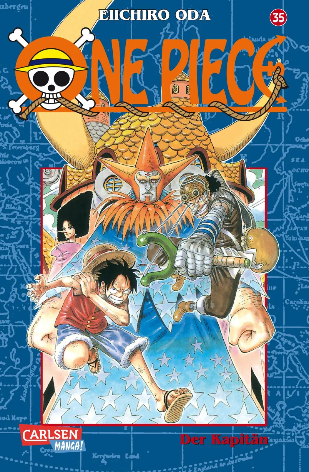 Buchcover von 'One Piece 35' - Taschenbuch von Eiichiro Oda