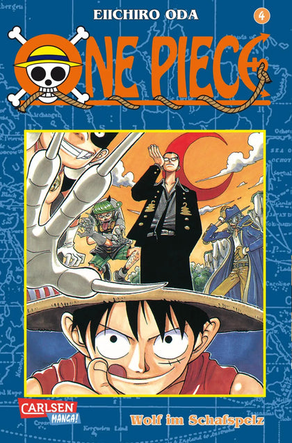 Buchcover von 'One Piece 4' - Taschenbuch von Eiichiro Oda