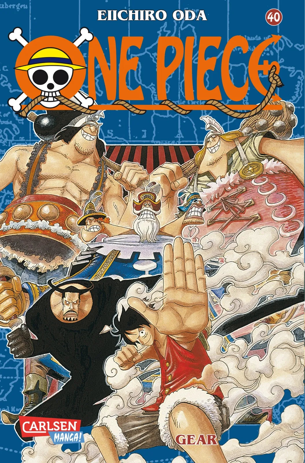 Buchcover von 'One Piece 40' - Taschenbuch von Eiichiro Oda