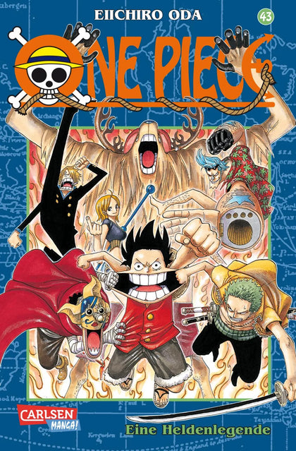 Buchcover von 'One Piece 43' - Taschenbuch von Eiichiro Oda
