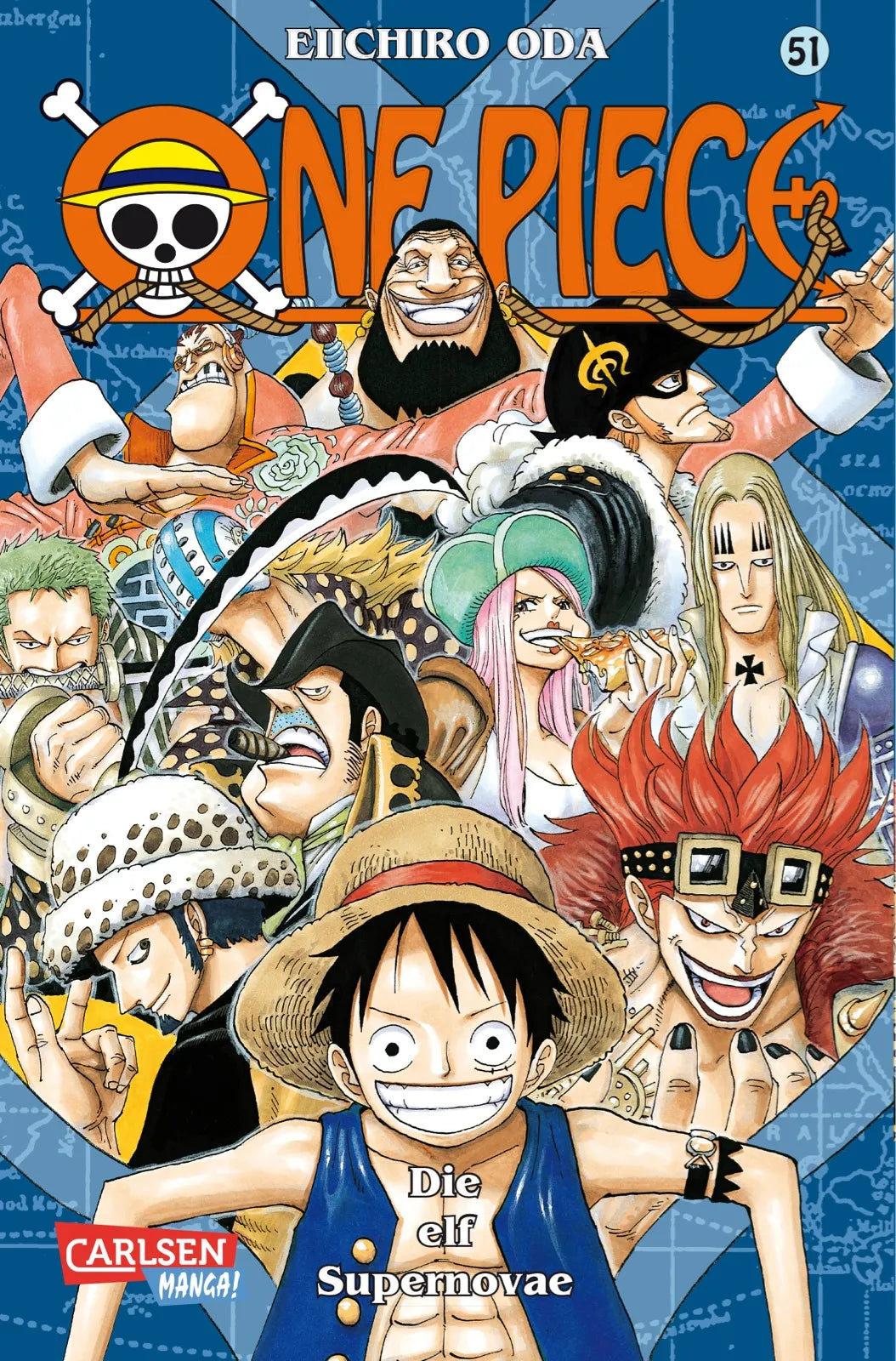 Buchcover von 'One Piece 51' - Taschenbuch von Eiichiro Oda