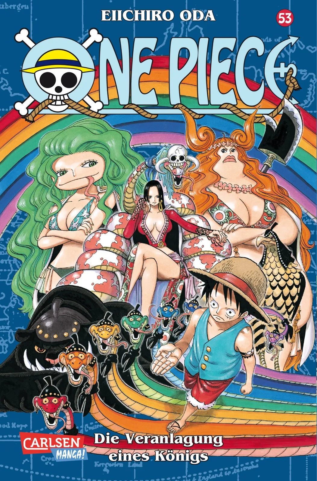 Buchcover von 'One Piece 53' - Taschenbuch von Eiichiro Oda