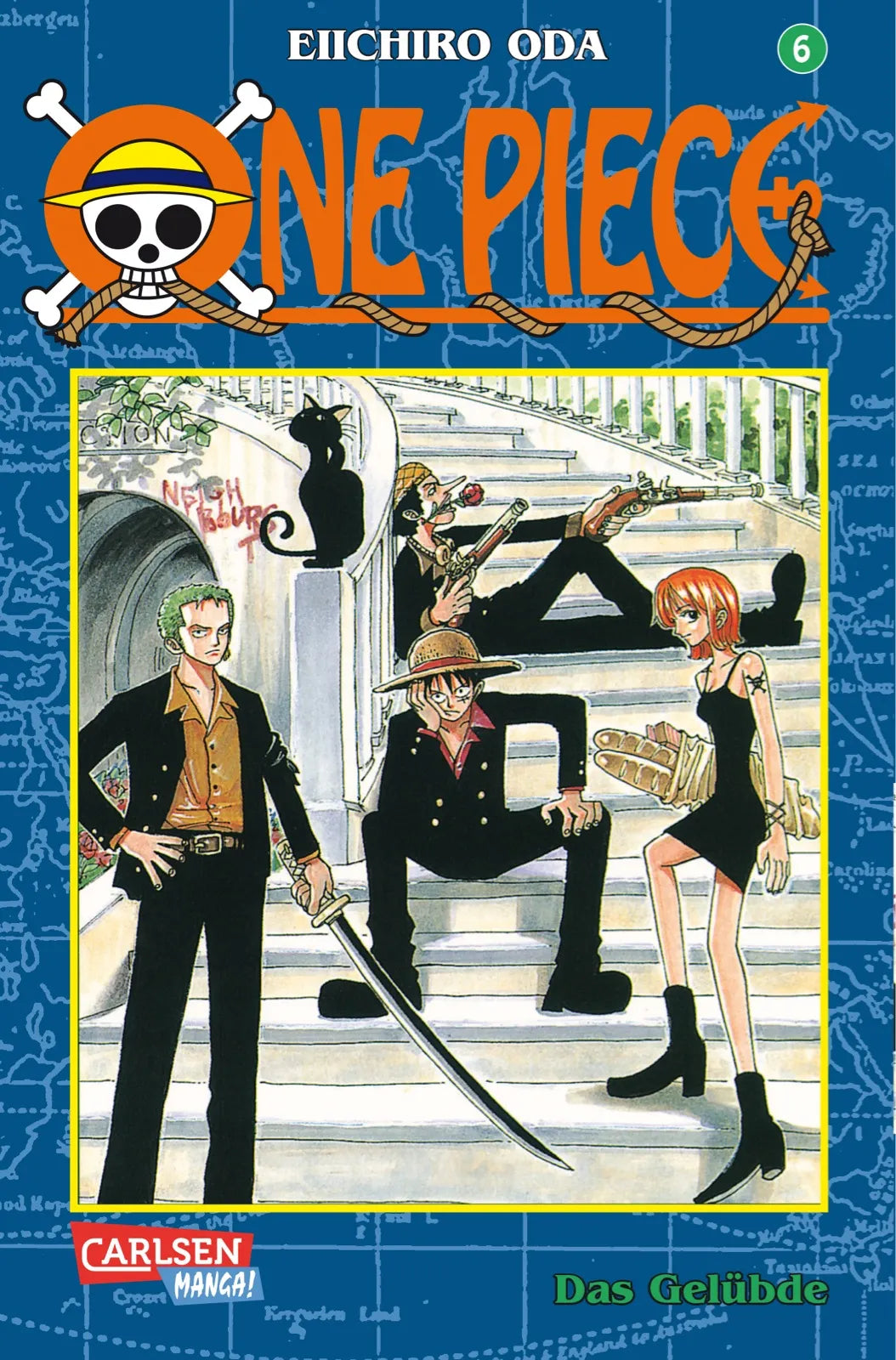 Buchcover von 'One Piece 6' - Taschenbuch von Eiichiro Oda