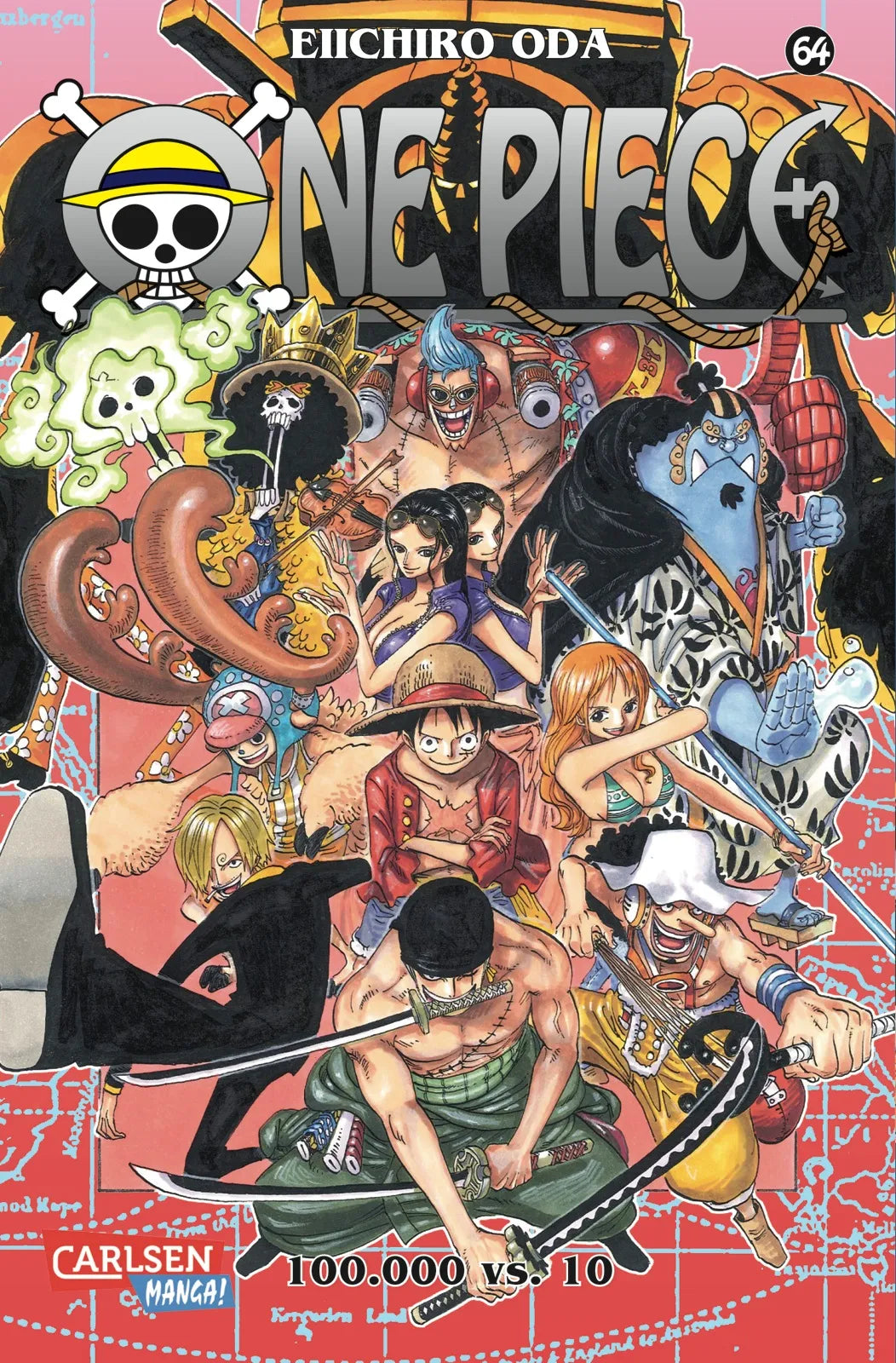 Buchcover von 'One Piece 64' - Taschenbuch von Eiichiro Oda