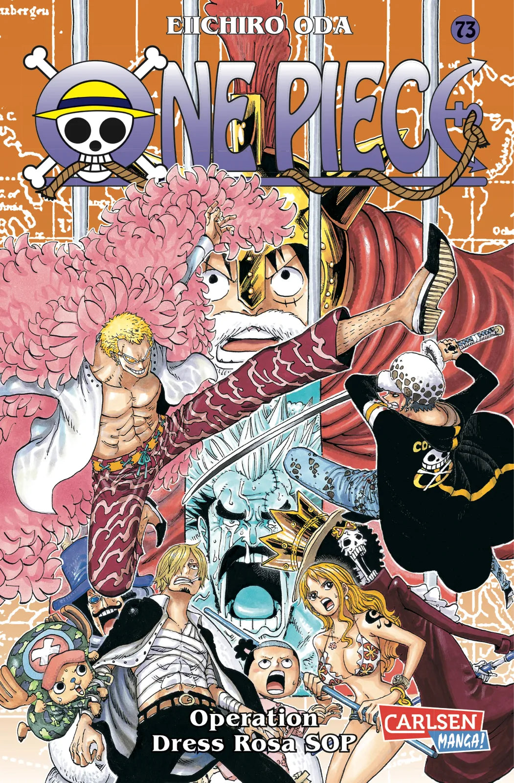 Buchcover von 'One Piece 73' - Taschenbuch von Eiichiro Oda