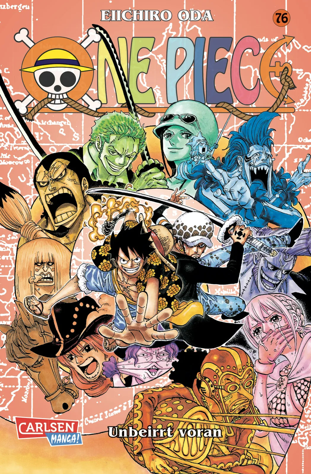 Buchcover von 'One Piece 76' - Taschenbuch von Eiichiro Oda