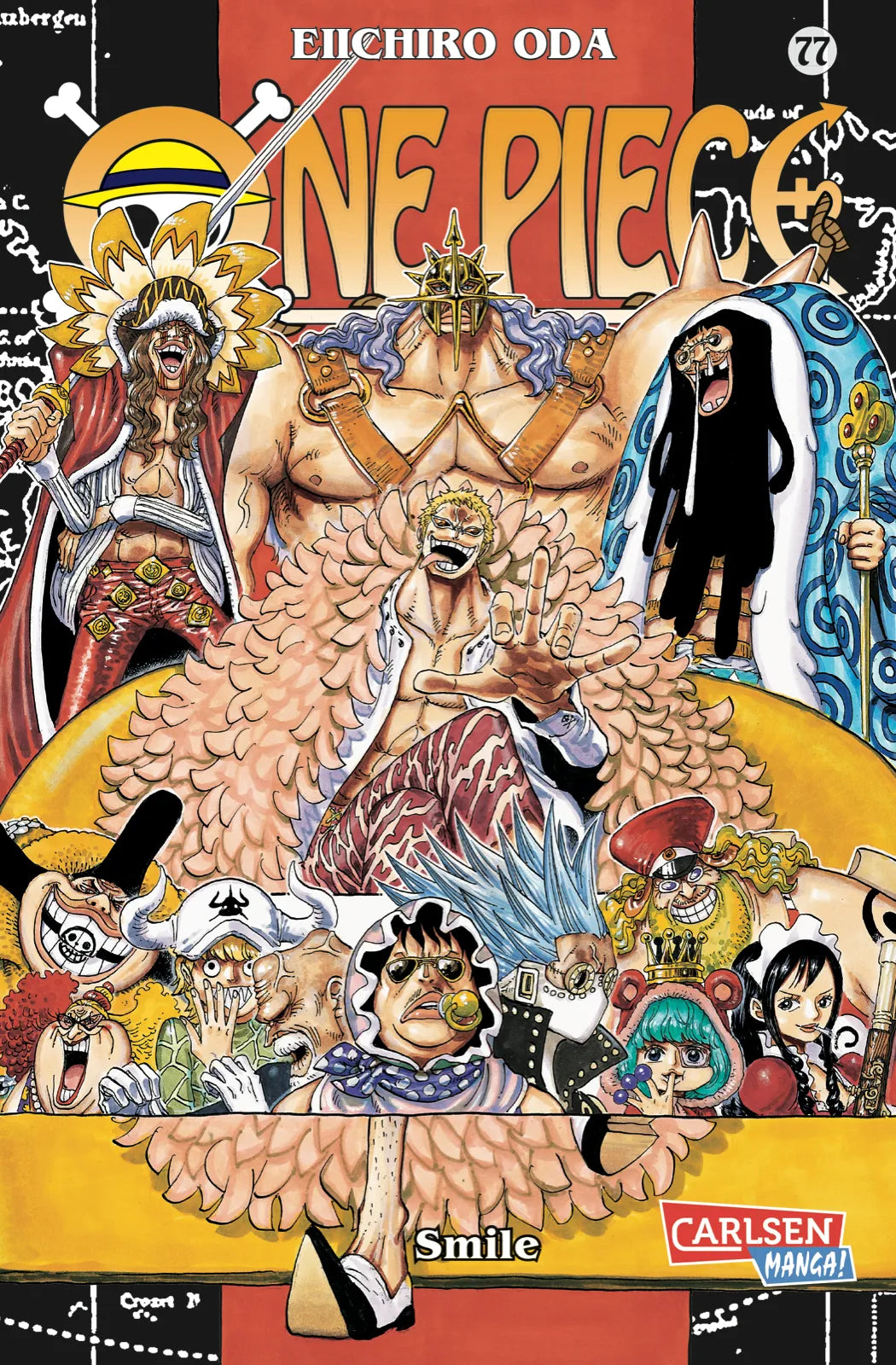 Buchcover von 'One Piece 77' - Taschenbuch von Eiichiro Oda