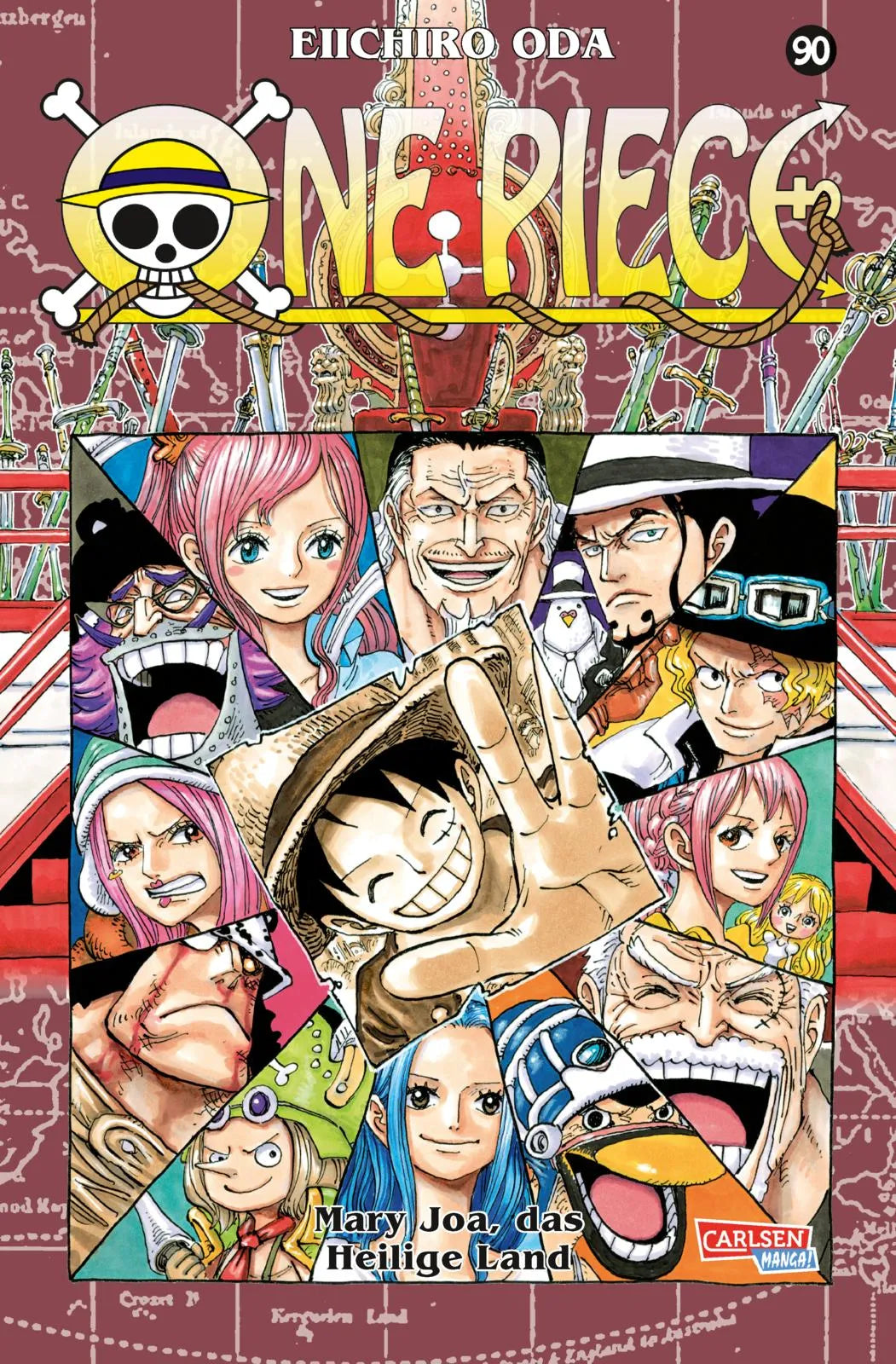 Cover: One Piece 90 (Taschenbuch) von Eiichiro Oda