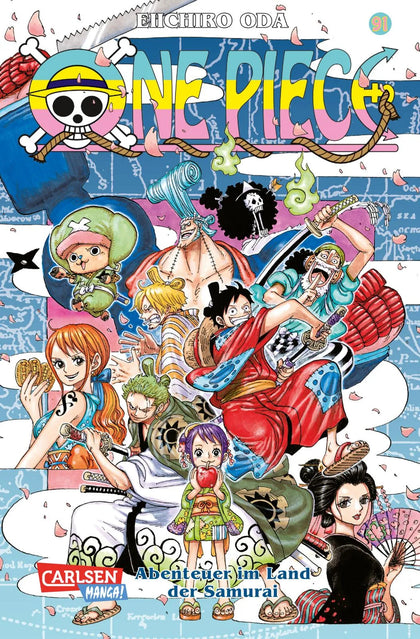 Buchcover von 'One Piece 91' - Taschenbuch von Eiichiro Oda