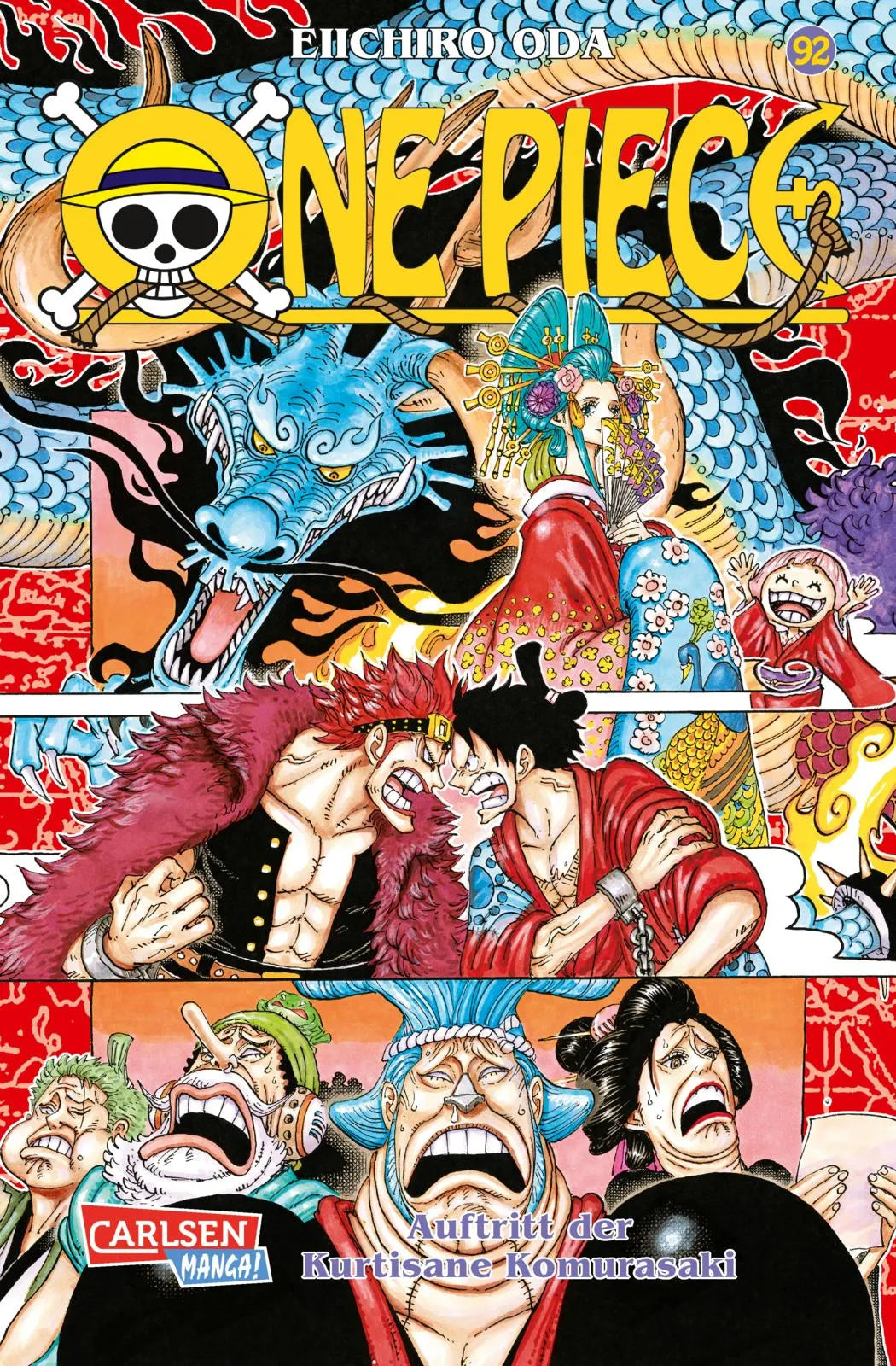 Buchcover von 'One Piece 92' - Taschenbuch von Eiichiro Oda