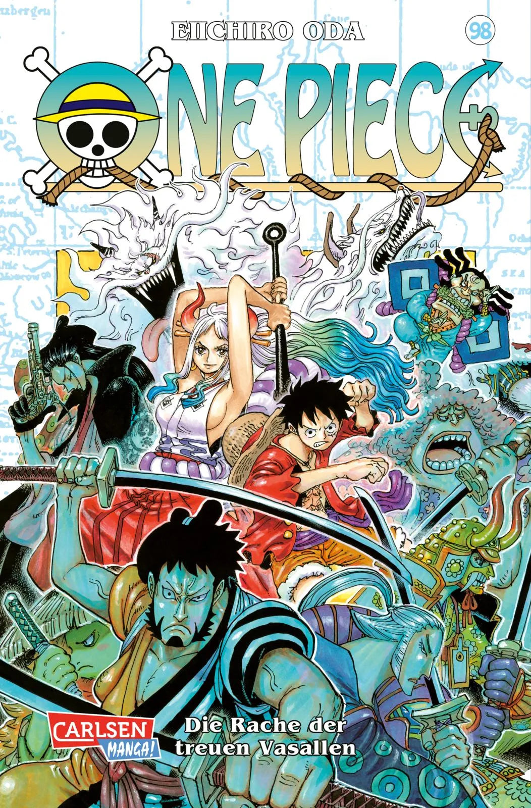 Buchcover von 'One Piece 98' - Taschenbuch von Eiichiro Oda