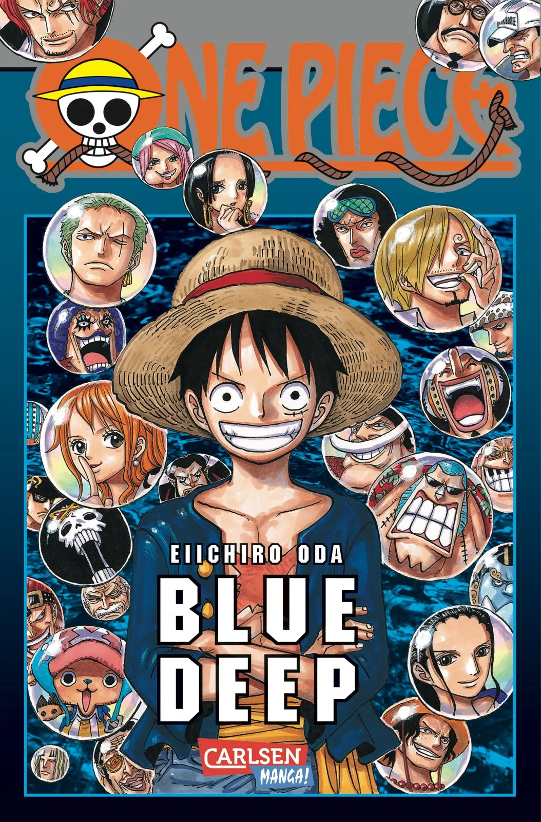 Buchcover von 'One Piece Blue Deep' - Taschenbuch von Eiichiro Oda