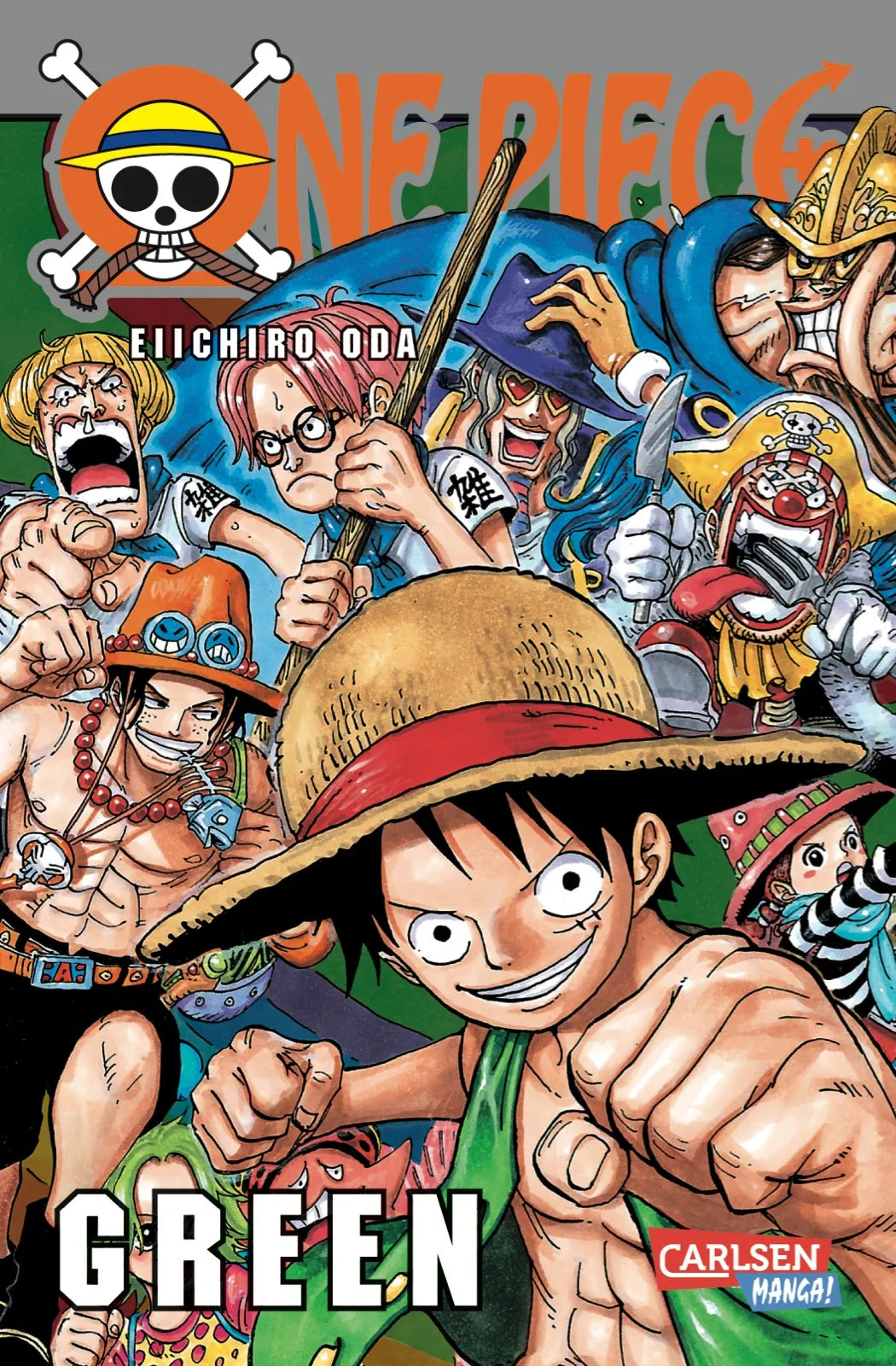 Buchcover von 'One Piece Green' - Taschenbuch von Eiichiro Oda