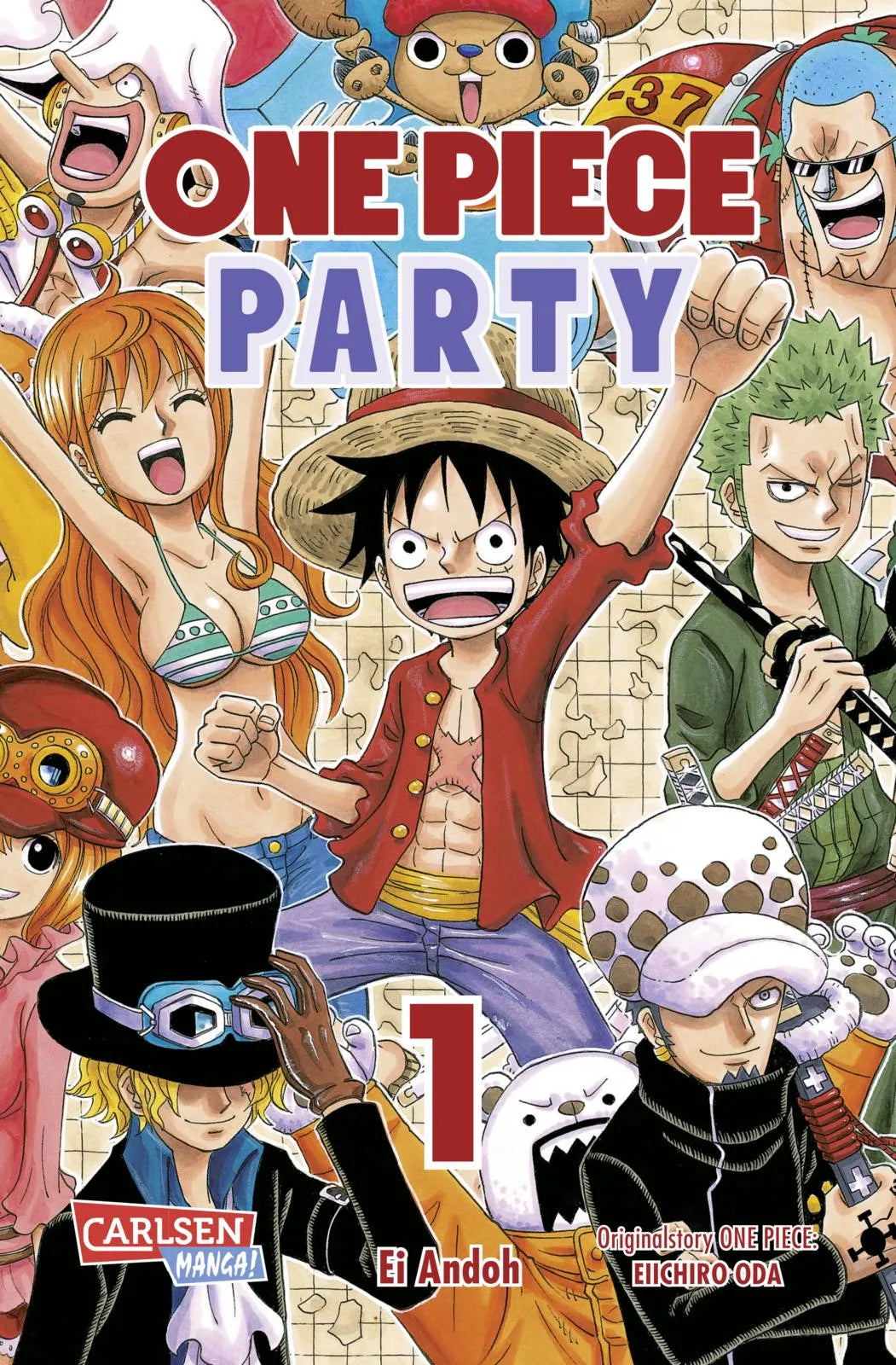 Buchcover von 'One Piece Party 1' - Taschenbuch von Ei Andoh
