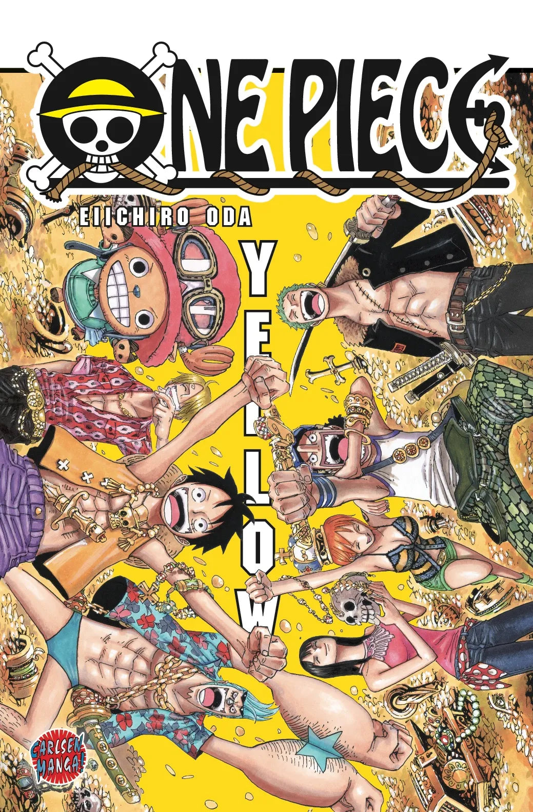 Buchcover von 'One Piece Yellow' - Taschenbuch von Eiichiro Oda