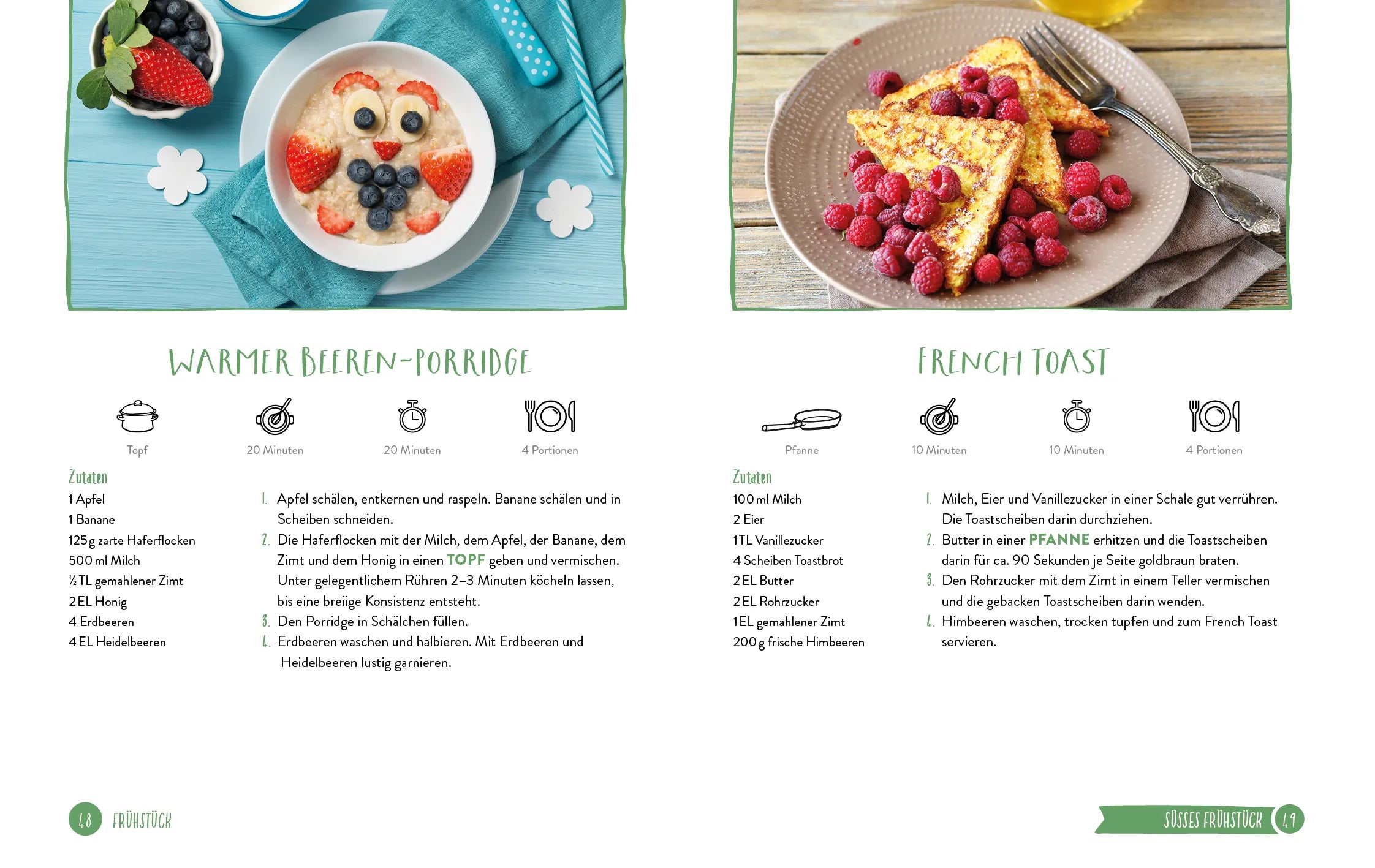 Innenansicht von 'One Pot Family' - Taschenbuch