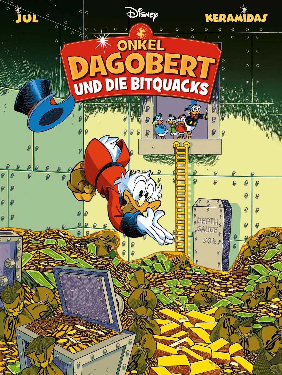 Cover: Onkel Dagobert und die Bitquacks (Hardcover) von Disney
