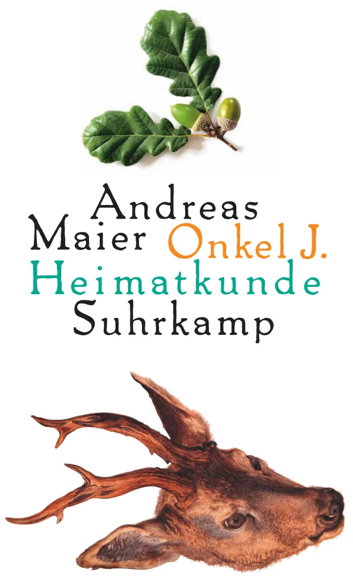 Buchcover von 'Onkel J.' - Gebundene Ausgabe von Andreas Maier