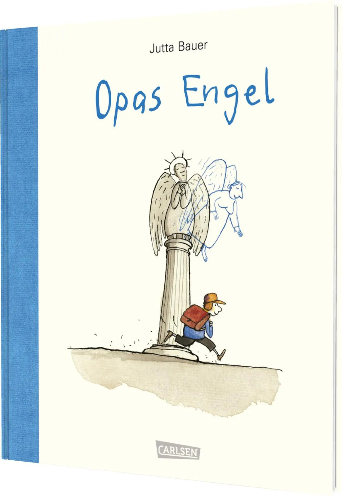 Buchcover von 'Opas Engel - Jubiläumsausgabe im großen Format' - Gebundene Ausgabe von Jutta Bauer