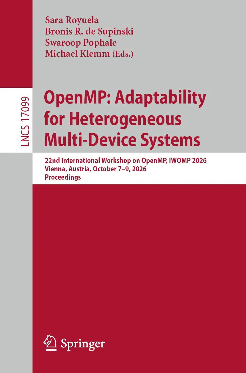 Cover: OpenMP: Adaptability for Heterogeneous Multi-Device Systems (E-Book) von Sara Royuela